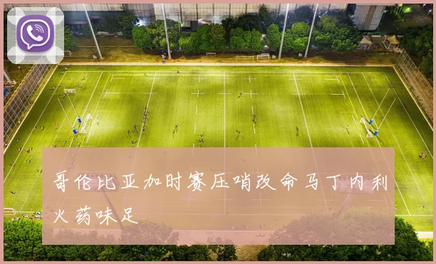 哥伦比亚加时赛压哨改命马丁内利火药味足